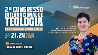 II CONGRESSO INTERNACIONAL DE TEOLOGIA  FATIPI [upl. by Yetah110]