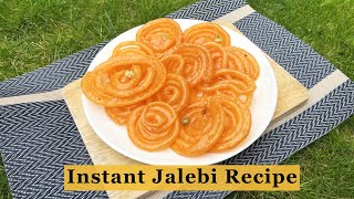 Easy Jalebi Recipe  Make Crispy Crunchy and Juicy Jalebi in Minutes  Jilapi Recipe [upl. by Akeemat]