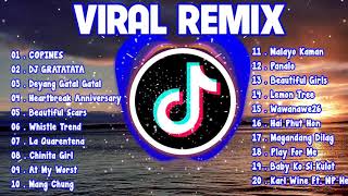 NEW TIKTOK VIRAL SONG DANCE REMIX 2021  NONSTOP 1HOUR PARTY MIX  Copines Remix [upl. by Monarski]