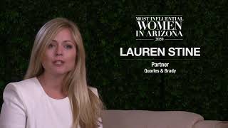 Most Influential Women Lauren Stine Quarles amp Brady [upl. by Prudence]