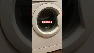 Spinning indesit washing machine [upl. by Atirec]