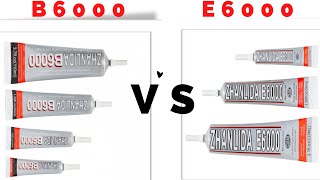 DIFFERENCE BETWEEN B6000 AND E6000 GLUE [upl. by Yehc]