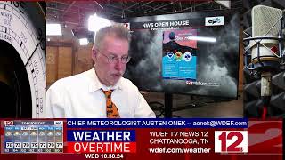 WDEFTV NEWS 12 WEATHER OVERTIME  WEDNESDAY OCTOBER 30 2024 [upl. by Robins]