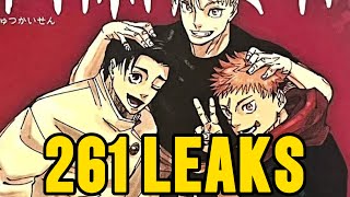 W T F  JJK 261 LEAKS ARE HERE [upl. by Ahsiruam]