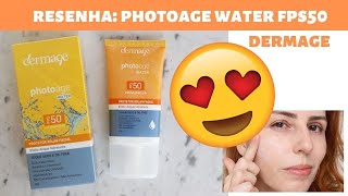 Photoage Water Dermage  resenha de um dos melhores protetores de 2020 [upl. by Zillah]