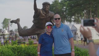 Fans take in sights and sounds at US Open [upl. by Yllaw344]