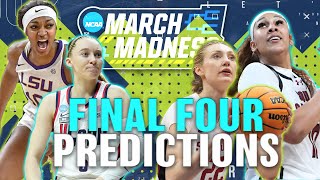 Best Final Four Predictions For Womens NCAA Tournament [upl. by Neddie]