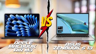 ASUS Zenbook S 13 vs Apple MacBook Air M3 Which Is the Better UltraThin Laptop [upl. by Sekofski425]