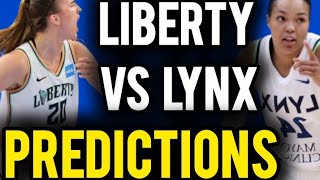 Preview Of Who Will WIN WNBA Finals Between Liberty And Lynx game 1 [upl. by Swann]