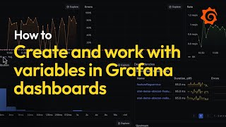 How to Create and Work with Variables  Grafana [upl. by Tailor]