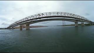 360° Time lapse Video of the ECHO PRINCESS HOUSEBOAT at McNary Dam Umatilla Oregon [upl. by Atnoved]