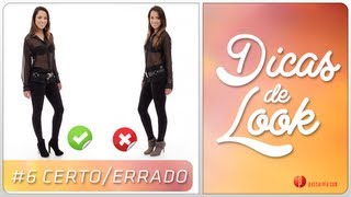 DICAS DE LOOK 6  Certo ou Errado [upl. by Legna]