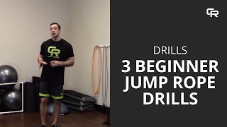 3 Jump Rope Drills for Beginners No Rope Needed Crossrope [upl. by Mendes]