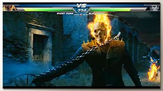 Ghost Rider Devours Blackhearts Soul  Nicolas Cage Movie  Ghost Rider  Screenfinity [upl. by Summer]