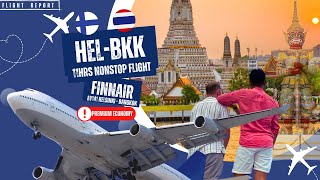 Finnair A350  HelsinkiBangkok  Premium Economy [upl. by Bremen]