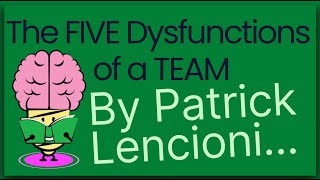 The Five Dysfunctions Of A Team By Patrick Lencioni Animated Summary [upl. by Karly51]