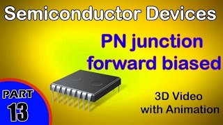 PN Junction Forward Biased  Semiconductor Device class 12 physics subject notesCBSEIITJEE [upl. by Raimund]