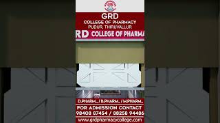 GRD COLLEGE OF PHARMACY  ANIMATION VIDEO [upl. by Lavern]