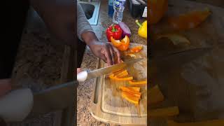 Make a quick rasta pasta with me cookingvideo [upl. by Nevur]