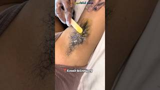 ASMR armpit hair removal beautybysimer [upl. by Acira822]