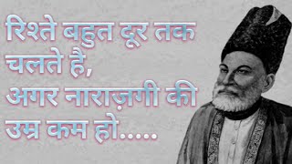 Best Mirza Ghalib Shayari  Ghalib Shayari  Hindi Shayari  Ghalib Quotes  Heart Touching Shayari [upl. by Ahsimik]