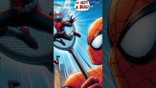 quotSpiderMan Swats AntMan by Mistake – Hilarious Bug MixUpquotytshorts ytviralshorts mcuspiderman [upl. by Ylehsa]