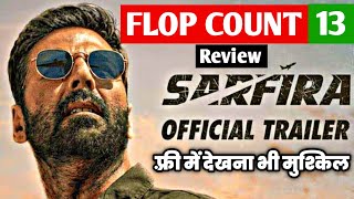 Sarfira trailer review Bollywood flashback Akshay Kumar [upl. by Ahsiled]