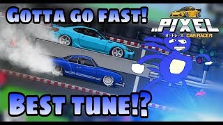 Pixel Car Racer Best Tune  59 sec [upl. by Nnaed]