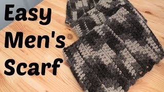 Easy Mens Scarf [upl. by Lebazi608]