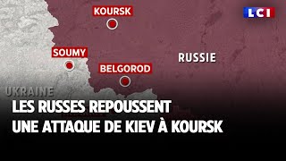 Les Russes repoussent une attaque de Kiev à Koursk [upl. by Fachan605]