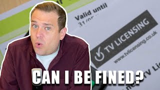 Can I Be Fined For Not Having A TV Licence [upl. by Notnirt]