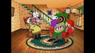 Courage The Cowardly Dog Eustace Scaring amp Abusing Courage Season 1 [upl. by Evets146]