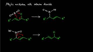 A09 Allylic oxidation with SeO2 reaction mechanism [upl. by Yenaled]