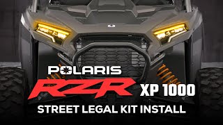 2024 Polaris RZR XP 1000  Street Legal Kit Install  WD ELECTRONICS [upl. by Caterina]