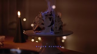 불타는 아이스크림 케이크 베이크드 알래스카  Baked Alaska Flambe  Honeykki 꿀키 [upl. by Diannne422]