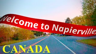 Sunset Drive from SaintJeansurRichelieu to Napierville Quebec CANAD 🇨🇦 [upl. by Marcia]