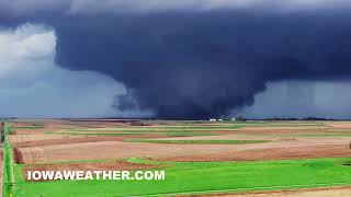 Eastern NebraskaWestern Iowa Wedge Tornadoes  April 26th 2024 [upl. by Luba]