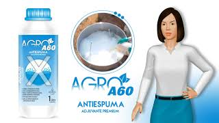 AGRO A60  ADJUVANTE ANTIESPUMA PARA CALDA AGRÍCOLA [upl. by Newberry722]