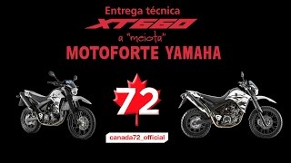 Entrega técnica YAMAHA XT660 a famosa meiota [upl. by Eyram]