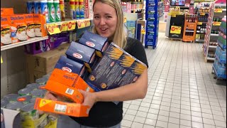 ON FAIT LES COURSES DU MOIS AVEC NOTRE NOUVELLE VOITURE  LIDL  GÉANT [upl. by Eniwtna]