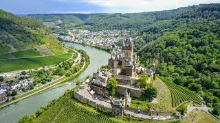 Mosel Drone Flight over Cochem Bernkastel and Kröv [upl. by Alex710]