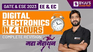 Digital Electronics in 4 hours Hindi  Marathon  GATE amp ESE IES EEECE 2023 Exam  BYJUS GATE [upl. by Norabel]