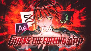 Guess The Editing App Challenge  FT JAZUMIN [upl. by Gemmell]