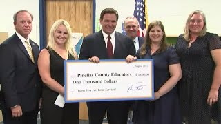 Florida public school teachers principals start receiving 1000 bonuses [upl. by Jaddo]