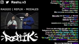 MODALES  REPLIK  Rimas x Métrica x Skills [upl. by Naie771]