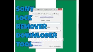 ALL Sony Lock Remove File Downloaderv10 [upl. by Xena263]