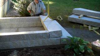 Granite Steps Installed [upl. by Fitzhugh]