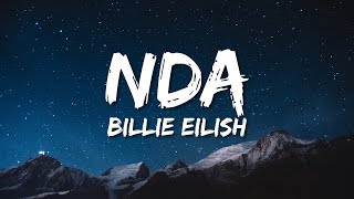 Billie Eilish  NDA Lyrics [upl. by Simaj469]