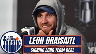 Leon Draisaitl Signing LONG TERM With Edmonton Oilers [upl. by Newell]