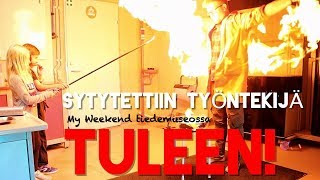 ÄIDIT JA TYTTÄRET VIROSSA  TESTISSÄ TIEDEKESKUS AHHAA I My Weekend [upl. by Aliber]